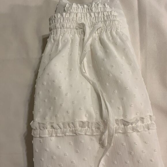 Size Large Swiss Dot Pattern Peasant skirt with four tiers.  NWOT - Picture 7 of 7